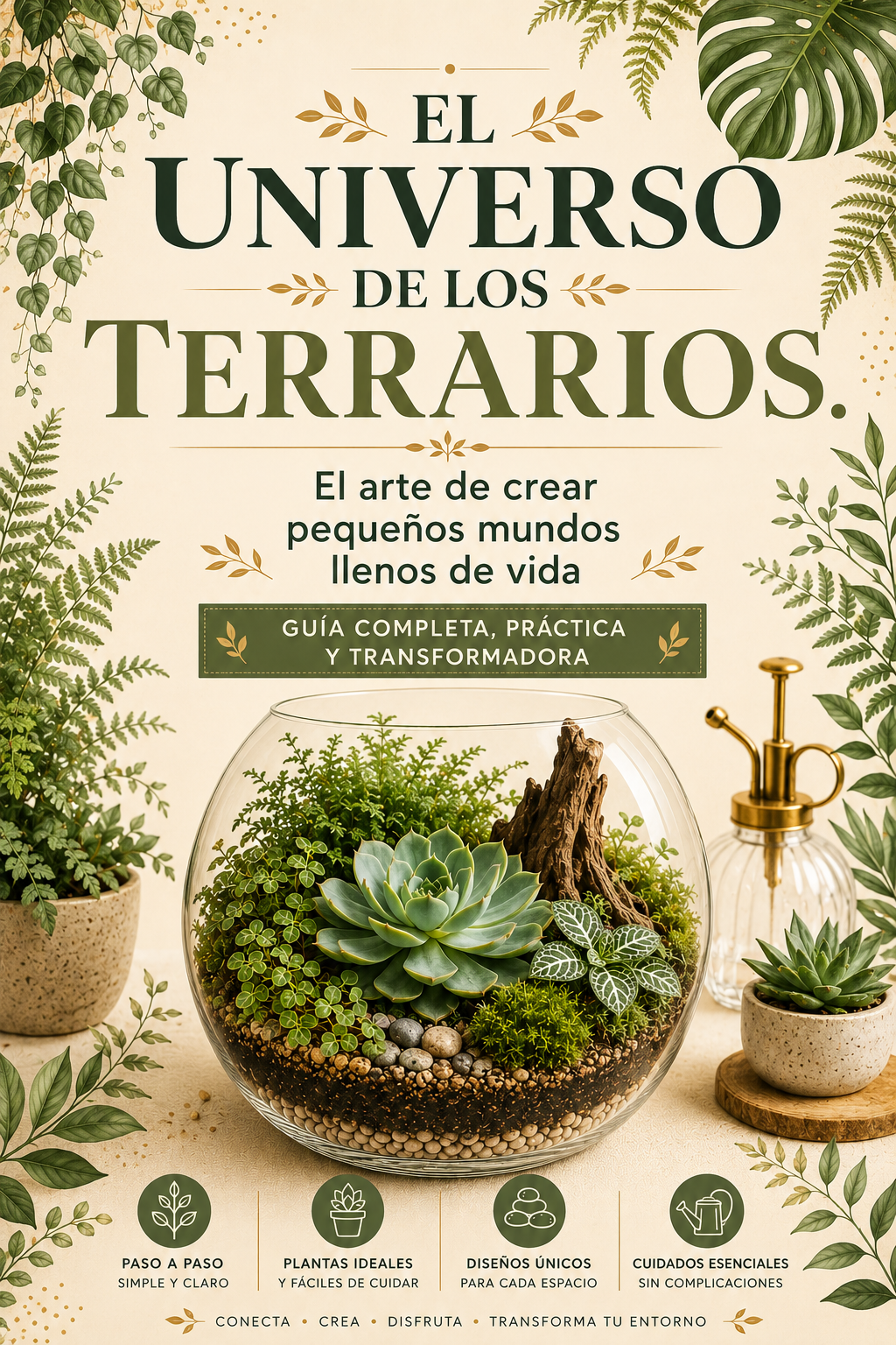 El Universo de los Terrarios: El arte de crear pequeños mundos llenos de vida.